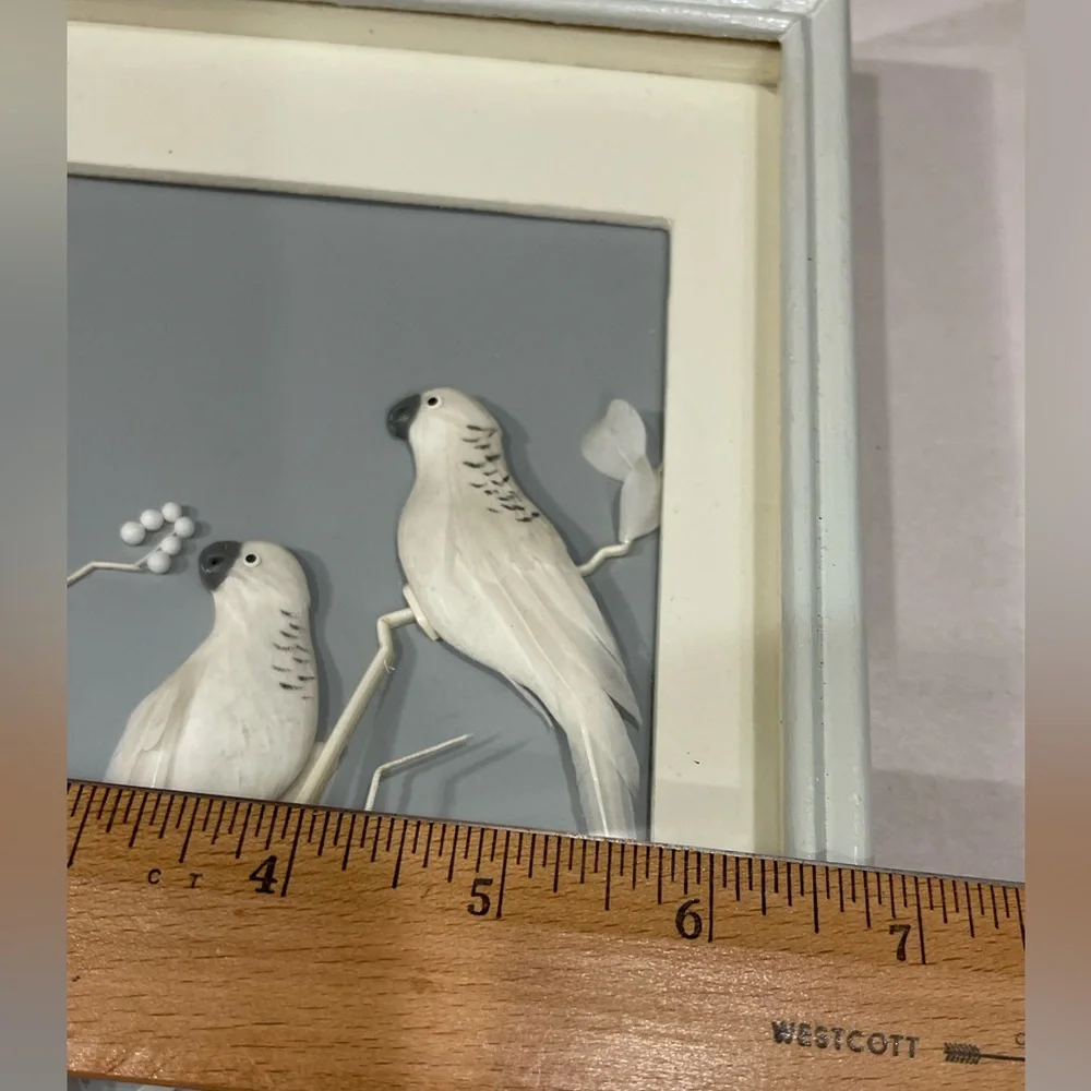 Vintage birds 3D